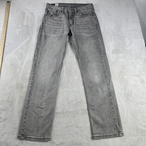 Levis 514 Gray Slim Straight 30x30 Jeans - Picture 1 of 9
